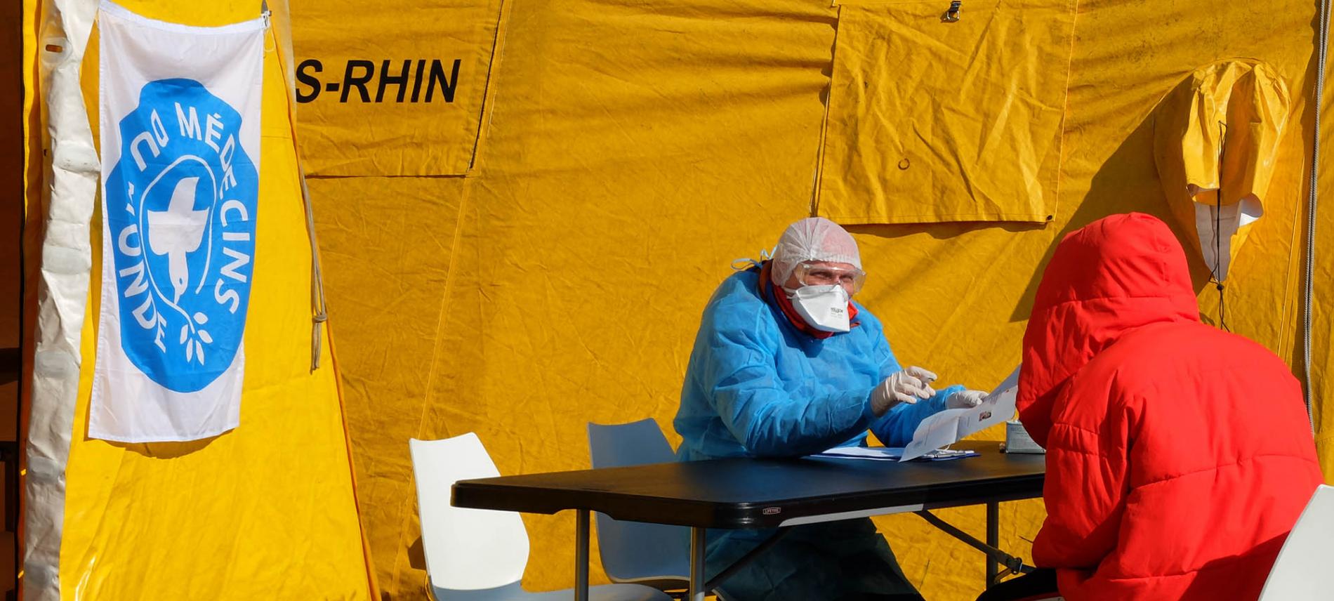 Ärzte der Welt Frankreich ist im eigenen Land, wie hier in Strasbourg, seit Jahrzehnten aktiv. Foto: Nicholas Fuchs, Ärzte der Welt