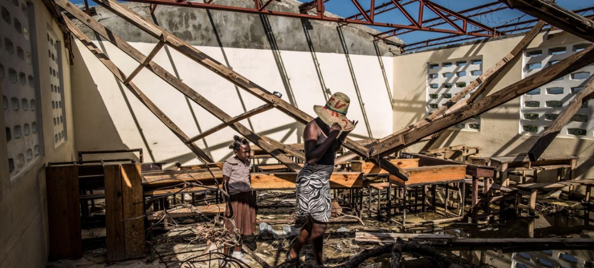Das Erdbeben im Süden Haitis hat weite Teile des Landes zerstört. Foto: Oliver Papegnies
