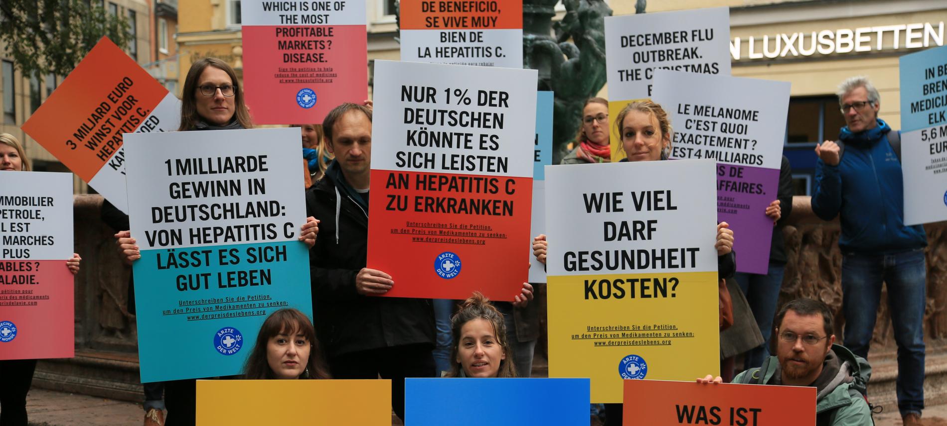 Das Hepatitis C-Medikament Sofosbuvir kann je nach Land bis zu 55.000 Euro kosten.