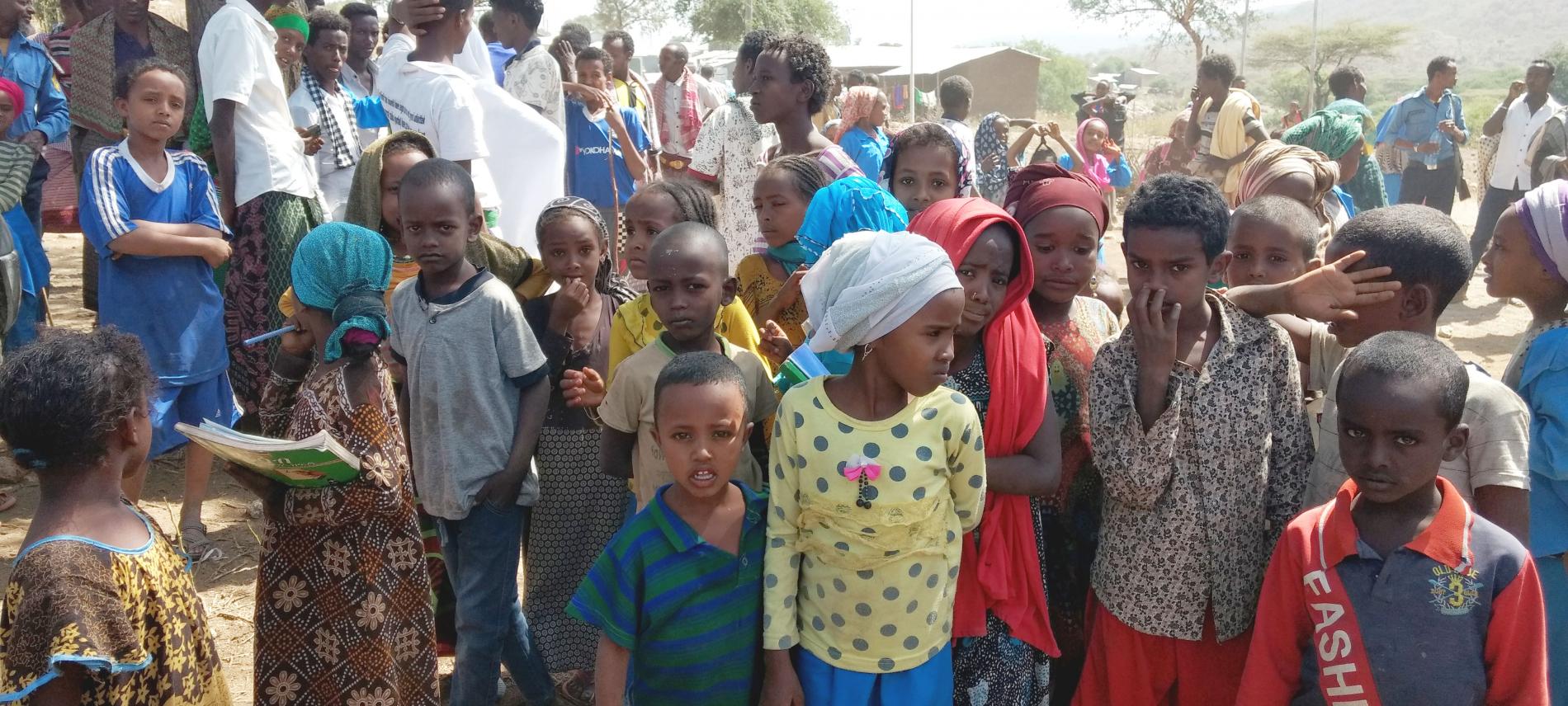 Kinder in Äthiopien im Afar-Gebiet. Ärzte der Welt setzt sich dort gegen die weibliche Genitalverstümmelung ein. Foto: Ärzte der Welt