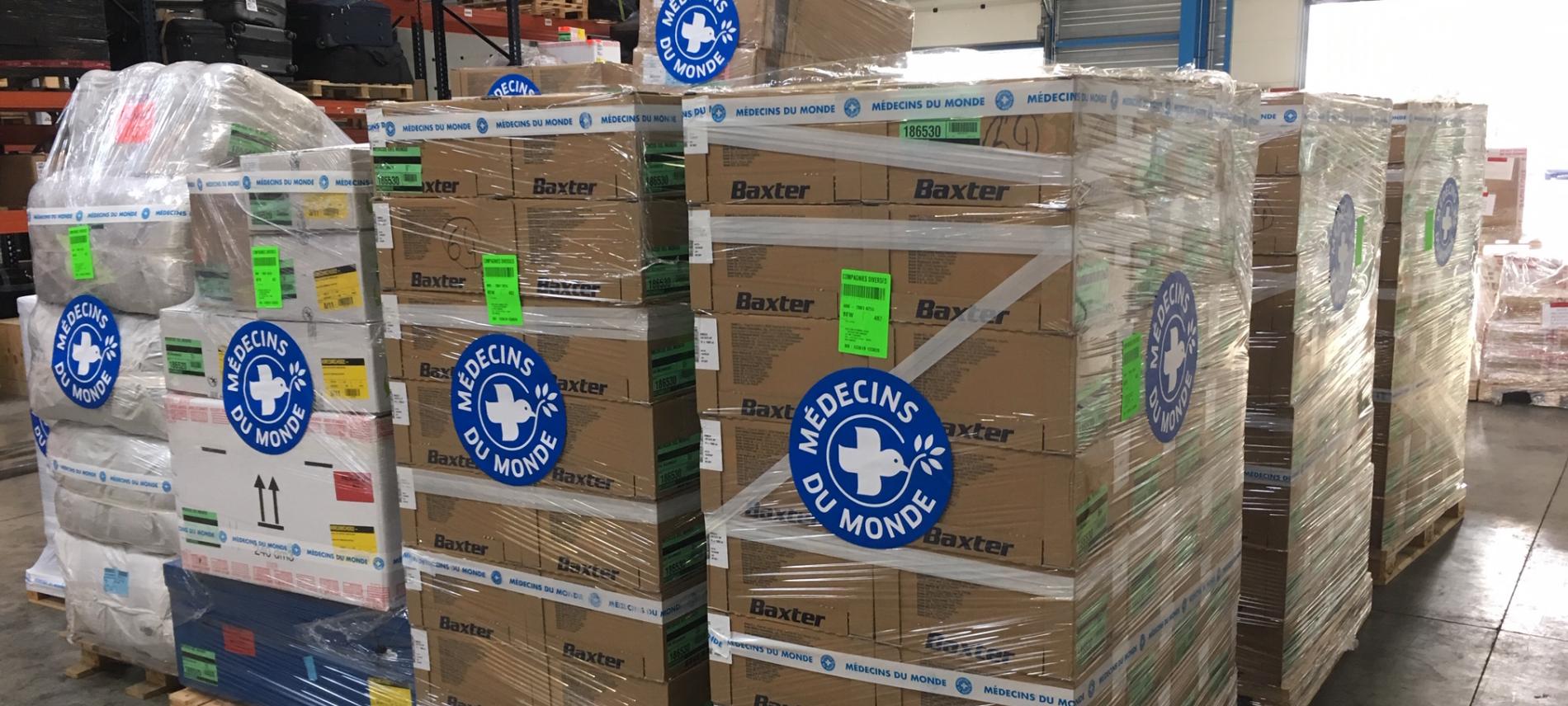 Ärzte der Welt unterstützt das von der Sturmkatastrophe betroffene Mosambik mit Hilfsgütern Hilfslieferung für Mosambik