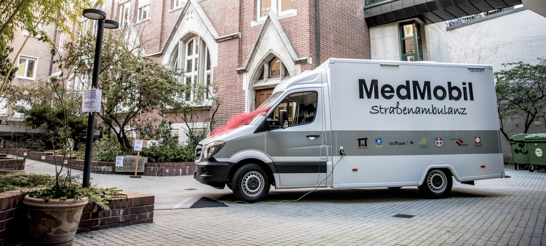 Einweihung des neuen MedMobil in Stuttgart