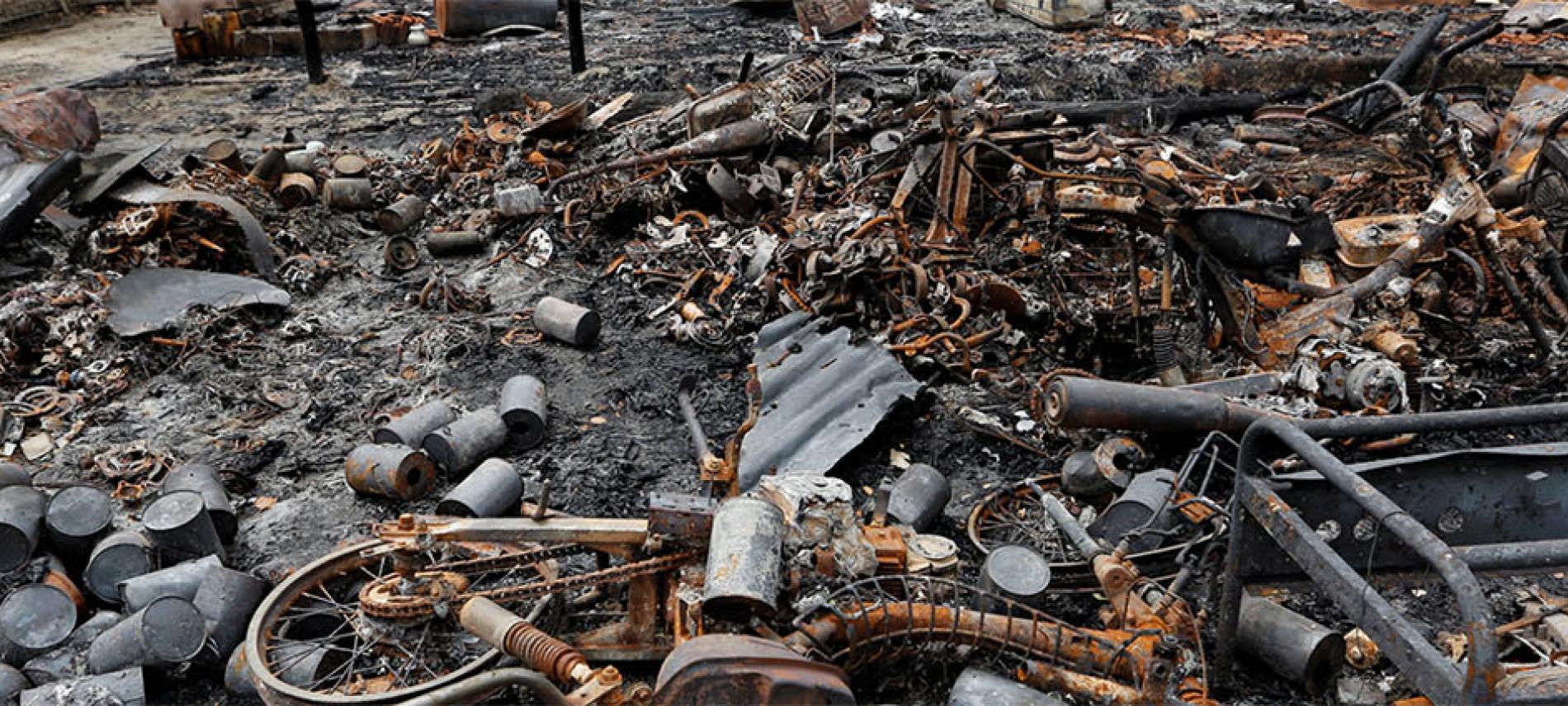 Trümmer in Myanmar Trümmer in Myanmar