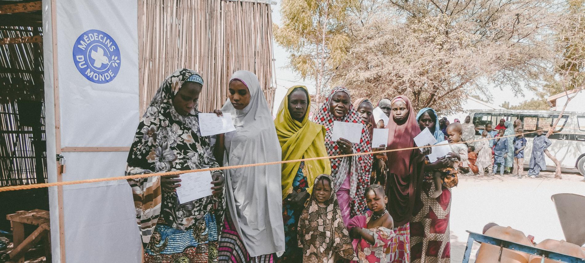 Viele Menschen in Nigeria fliehen vor den Gewalttaten der Terrorgruppe Boko Haram. Foto: Ärzte der Welt