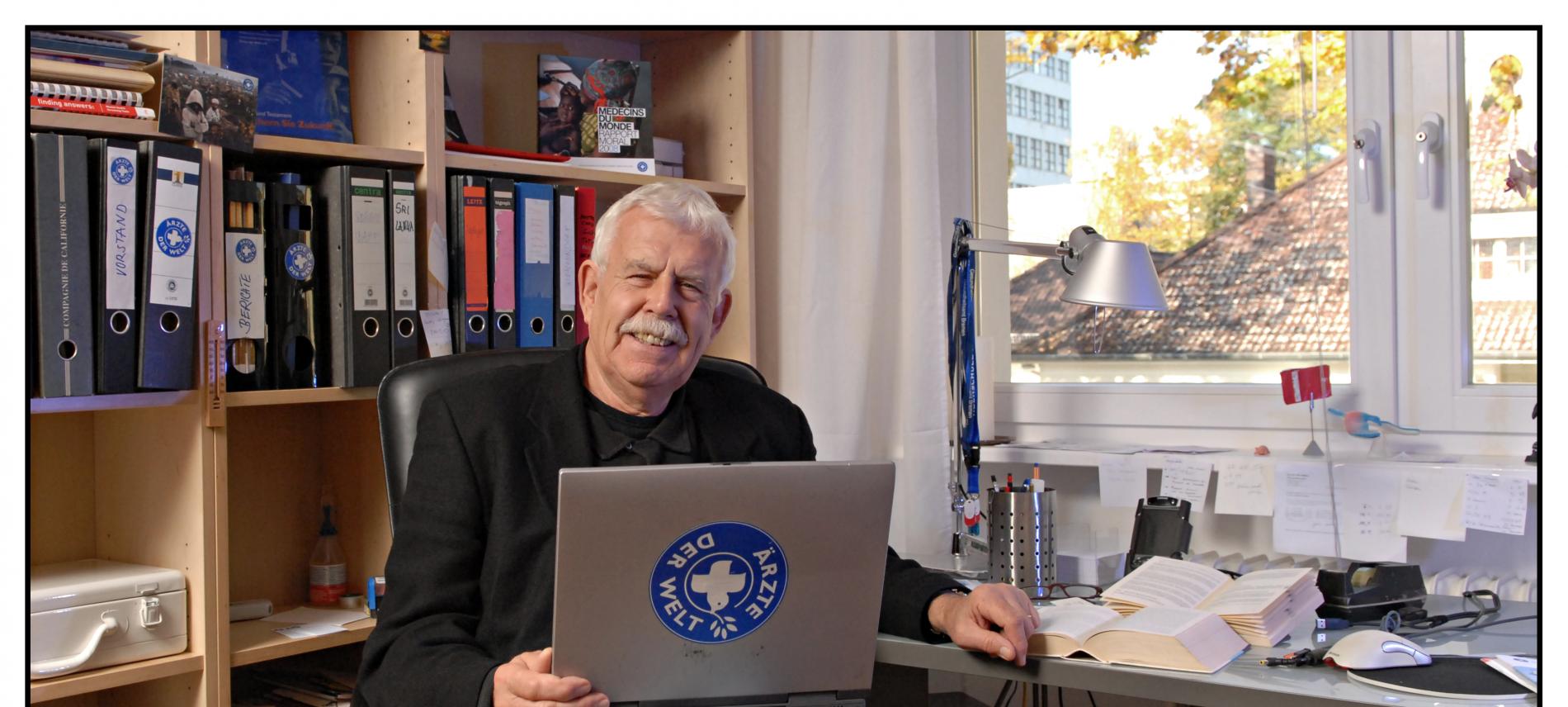 Prof. Heinz-Jochen Zenker, ehemaliger Vorstandsvorsitzender von Ärzte der Welt