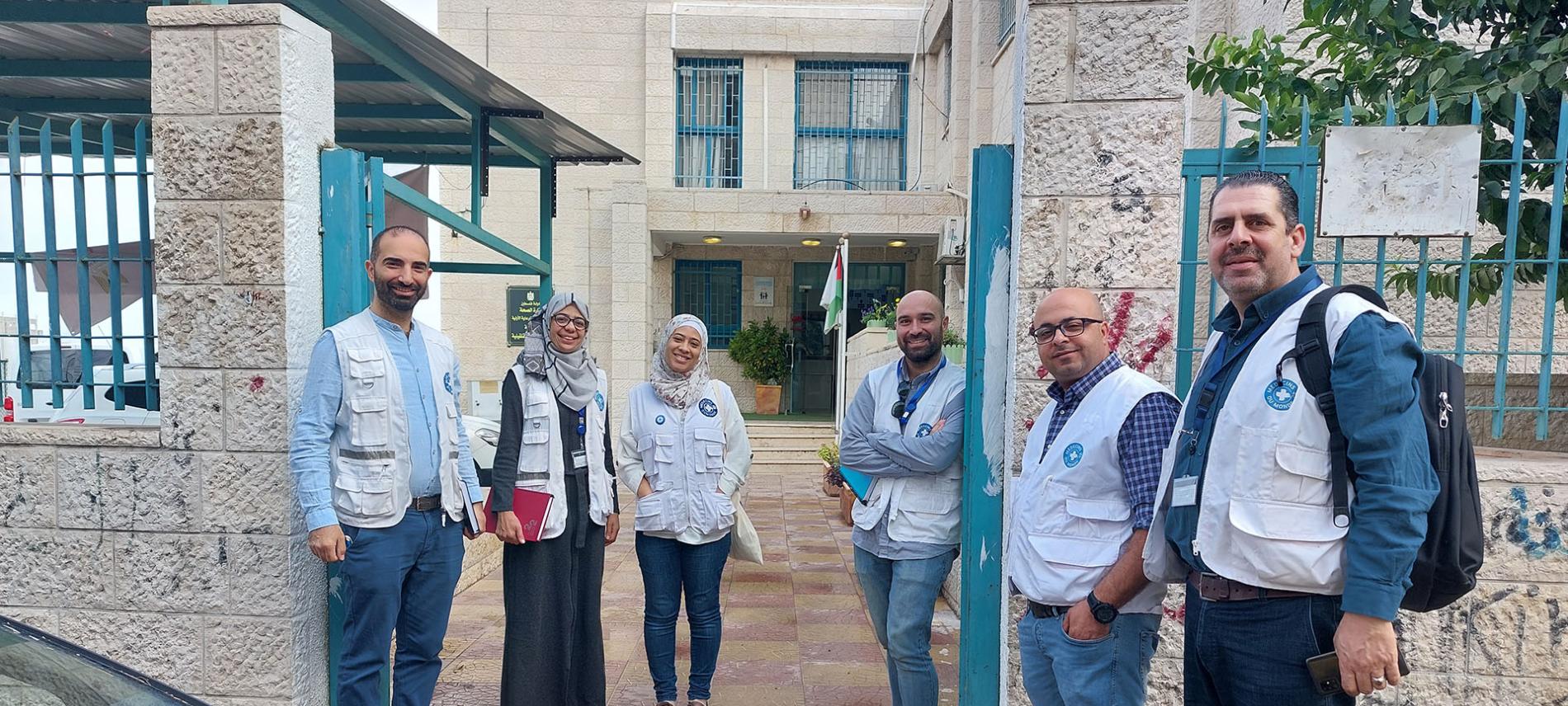 Ärzte der Welt Team unterwegs in Qaliqilya. Foto: Ärzte der Welt