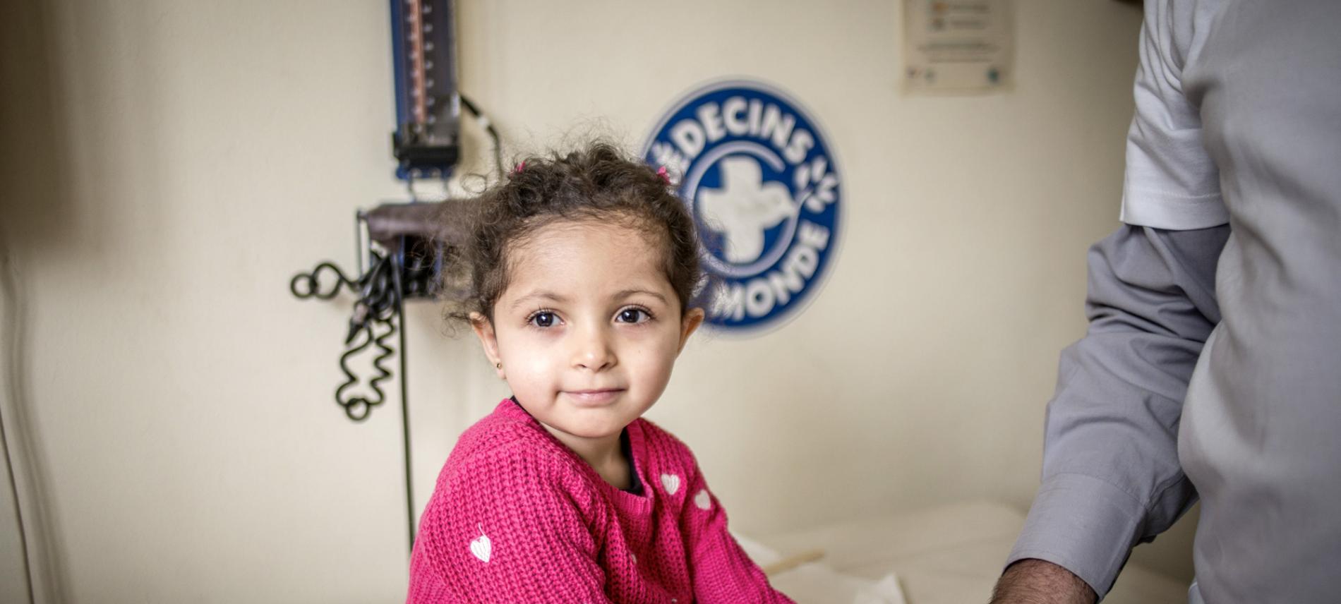 Wir versorgen Kinder ohne Zugang zum Gesundheitssystem. Foto: Olivier Papegnies