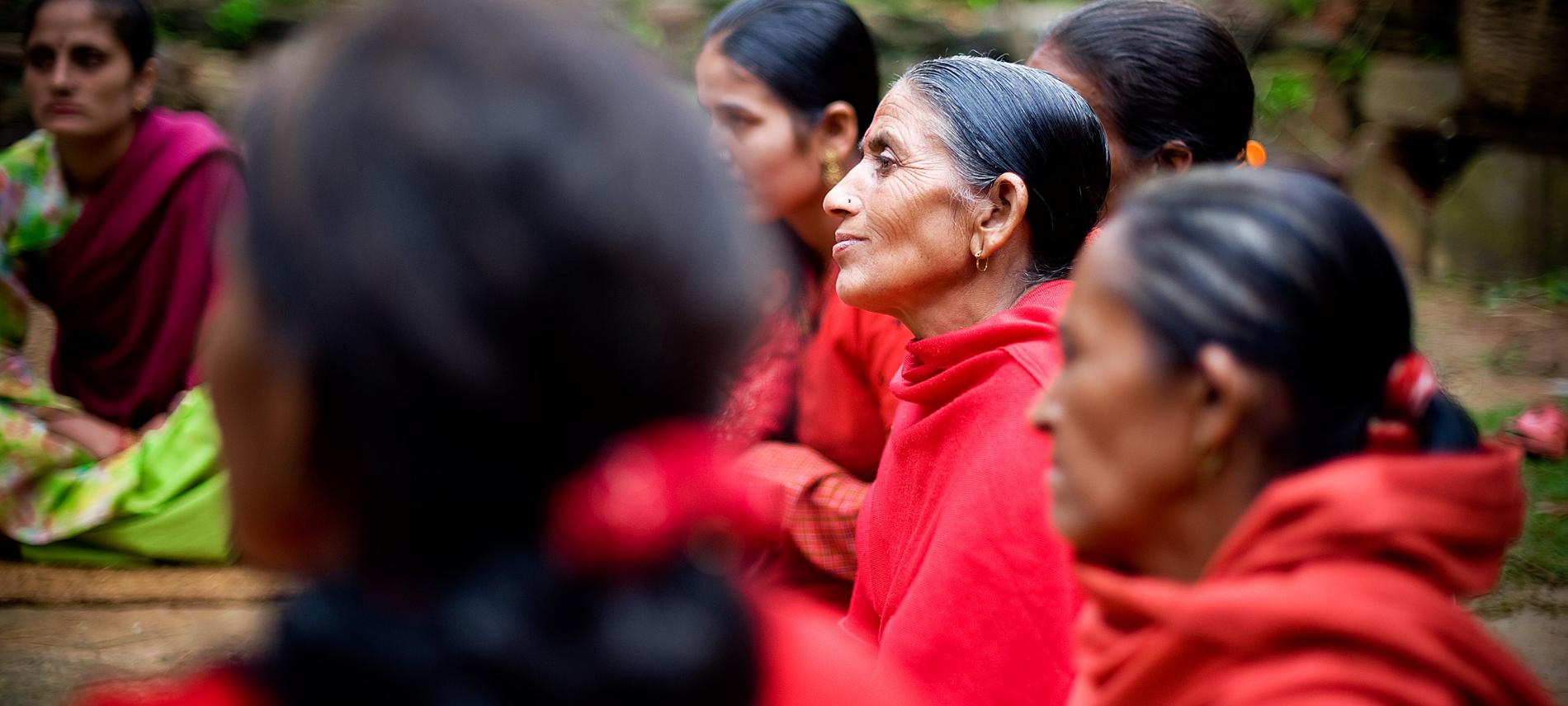 De nombreuses femmes assistent aux formations de Médecins du Monde. © Benoît Guenot