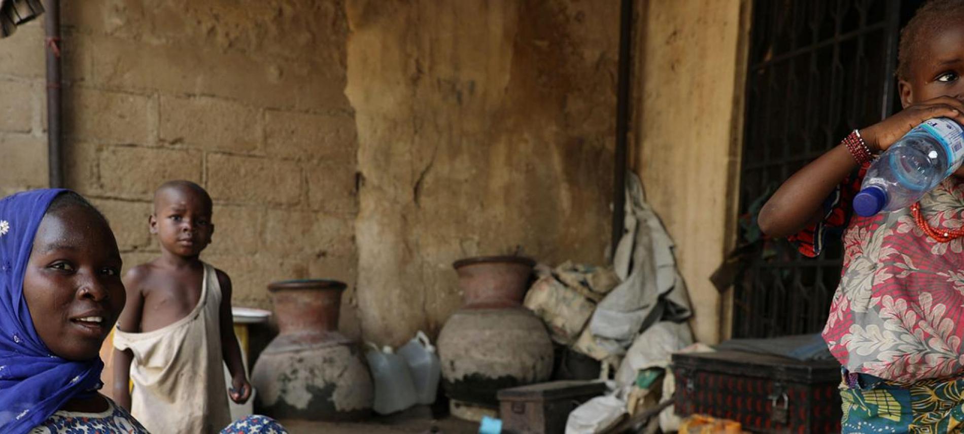 Nigeria: Viele Kinder sind mangelernährt. Foto: Reuters