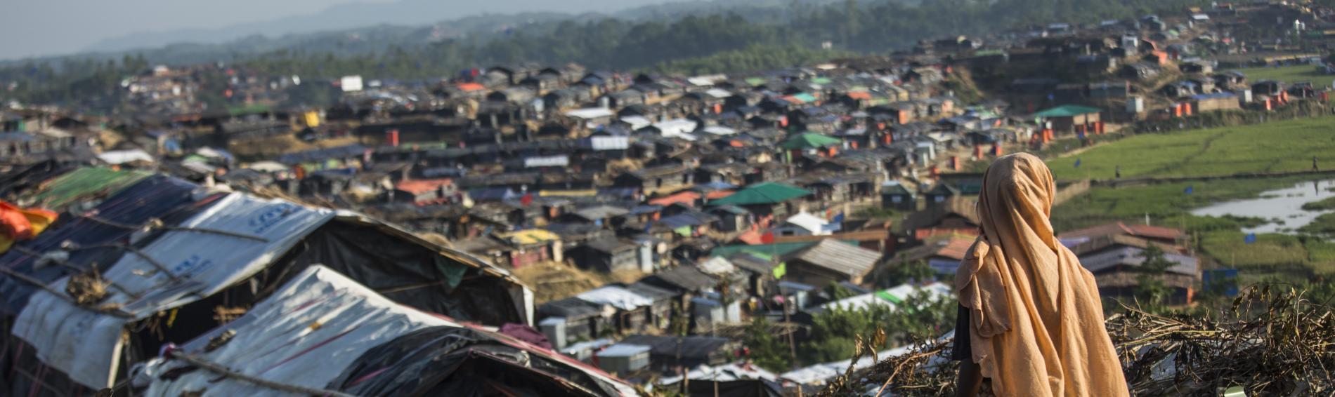 Die Rohingya in den Camps kämpfen für ihre Rechte. Foto: Arnaud Finistre