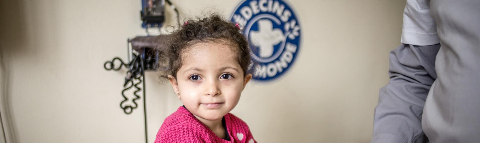 Wir versorgen Kinder ohne Zugang zum Gesundheitssystem. Foto: Olivier Papegnies