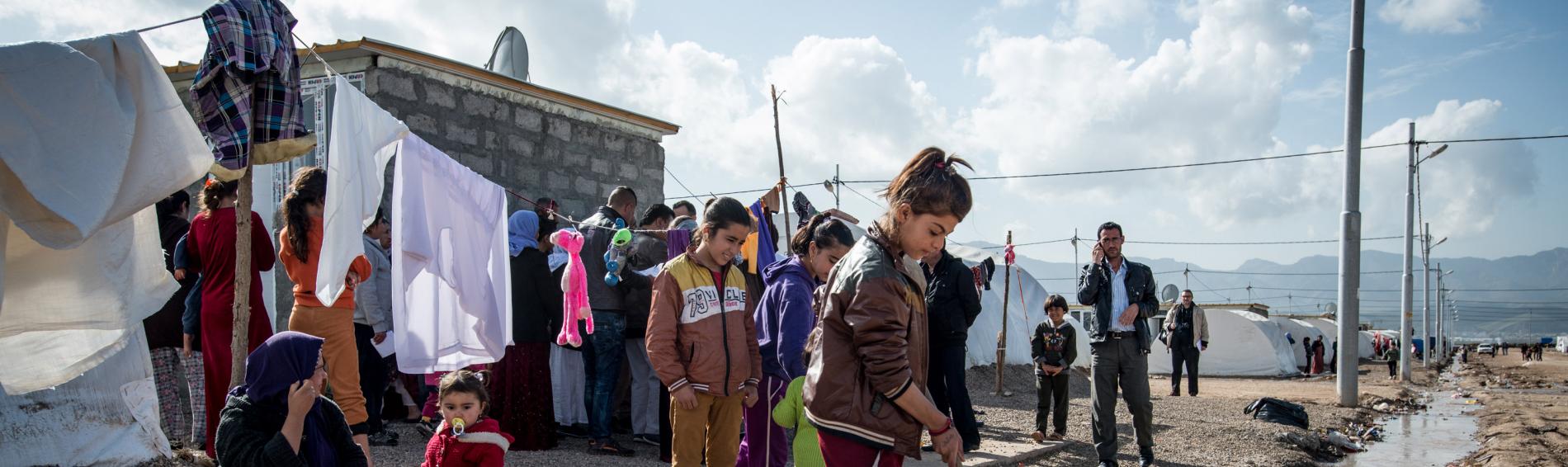 Chamisko Camp, Zakho. Foto: Guillaume Pinon