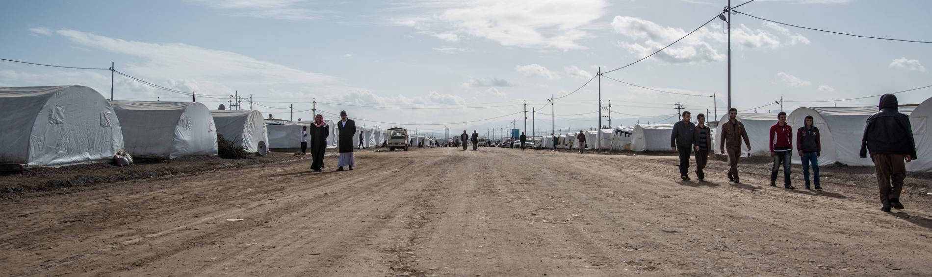 Chamisko Camp, Zakho. Foto: Guillaume Pinon