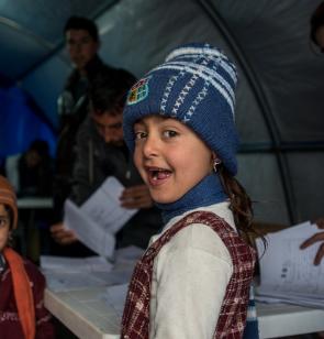 Medizinische Versorgung für Kinder im Irak. Bild: Guillaume Pinon