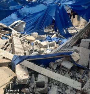 Angriff auf Ärzte der Welt Büro in Gaza