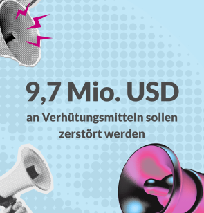 NGOS richten sich an die Regierung gegen die Vernichtung von Verhütungsmitteln. CC: DSW.