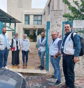 Ärzte der Welt Team unterwegs in Qaliqilya. Foto: Ärzte der Welt