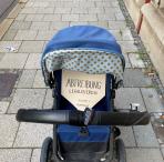 Kinderwagen mit Protestschild für sichere Abtreibungen. Foto: Ärzte der Welt