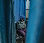 Patient at the Al-Aqsa hopsital in Gaza. Credit: M. Al Masri
