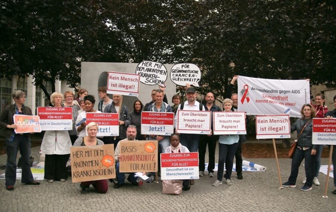 © Ärzte der Welt Aktion HIV und Migration in Berlin. © Ärzte der Welt