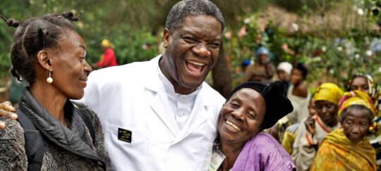 Friedensnobelpreisträger Denis Mukwege. Foto: Thierry Michel