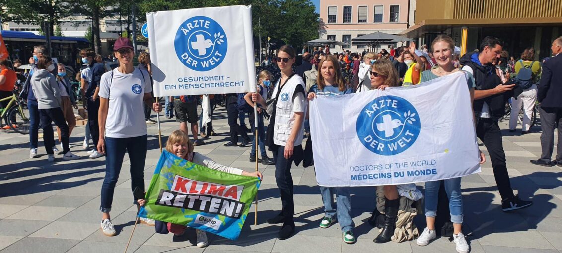 Demonstration für Klimaschutz in München