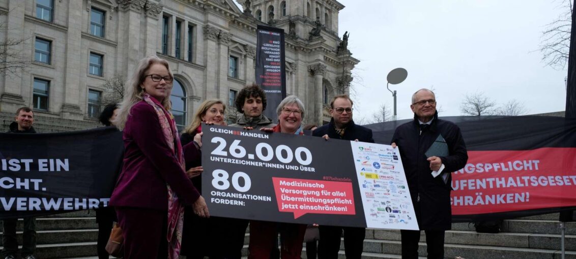 Klage auf Gesundheitsversorgung