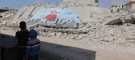 Ärzte der Welt im Einsatz im Erdbebengebiet. Bakr Al Kasem