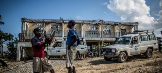 Gewalt und humanitäre Not bestimmen den Alltag der Bewohner*innen von Haiti. Foto: Ärzte der Welt