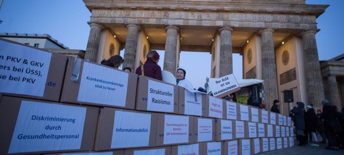 Über 130 Organisationen sprechen sich gegen Barrieren im Gesundheitssystem aus. Foto Walter Wetzler Über 130 Organisationen sprechen sich gegen Barrieren im Gesundheitssystem aus. Foto Walter Wetzler