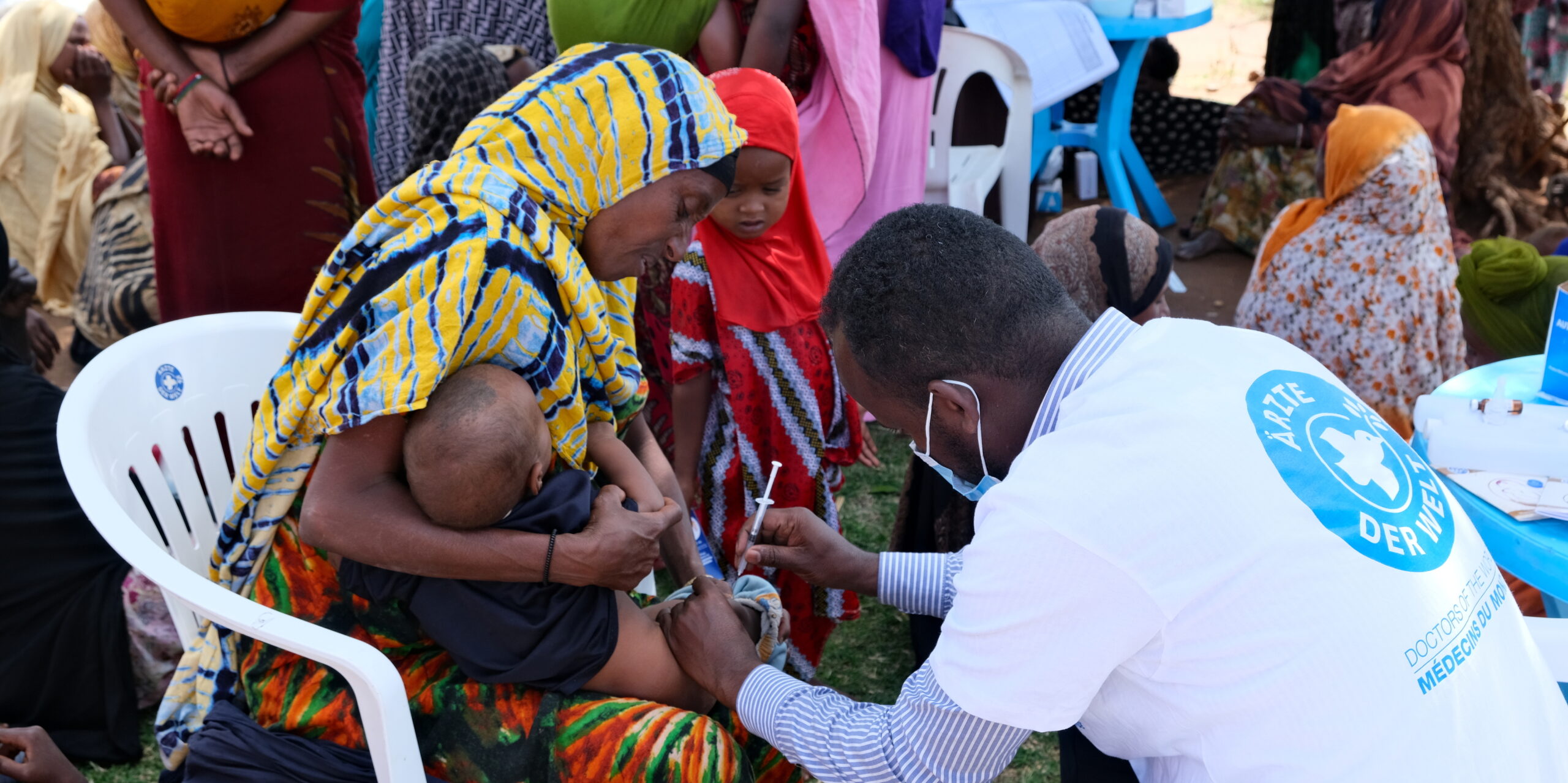 Äthiopien: Die Teams von Ärzte der Welt fahren in abgelegene Regionen, um dort eine medizinische Gesundheitsversorgung, wie Impfungen, anzubieten. © Ärzte der Welt