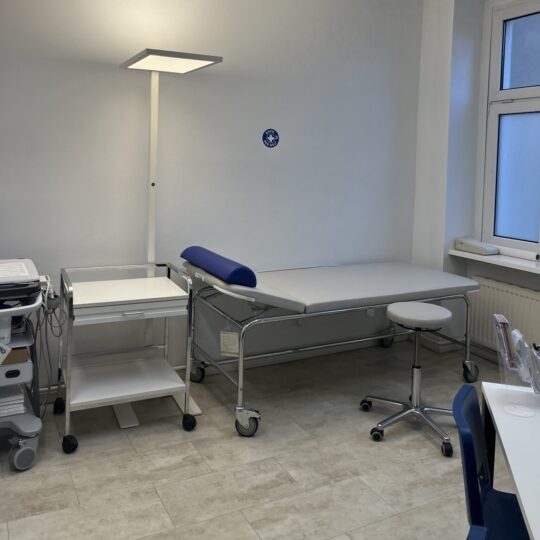 Ein Behandlungsbus von Ärzte der Welt in München. © Ärzte der Welt