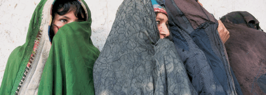© Stéphane Lehr Frauen leiden besonders unter den Folgen der Machtübernahme durch die Taliban. © Stéphane Lehr