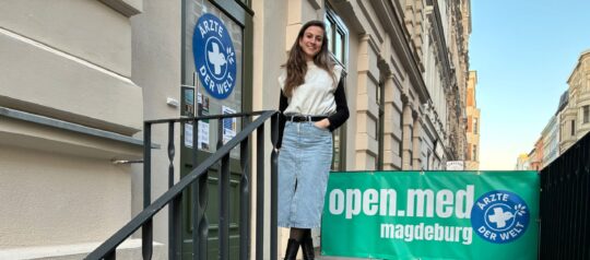 2024 eröffnete Ärzte der Welt ihre neueste medizinische Anlaufstelle in Magdeburg. © Ärzte der Welt