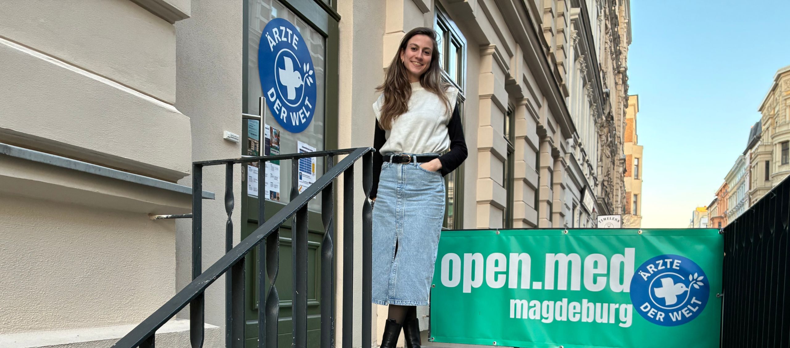 2024 eröffnete Ärzte der Welt ihre neueste medizinische Anlaufstelle in Magdeburg. © Ärzte der Welt