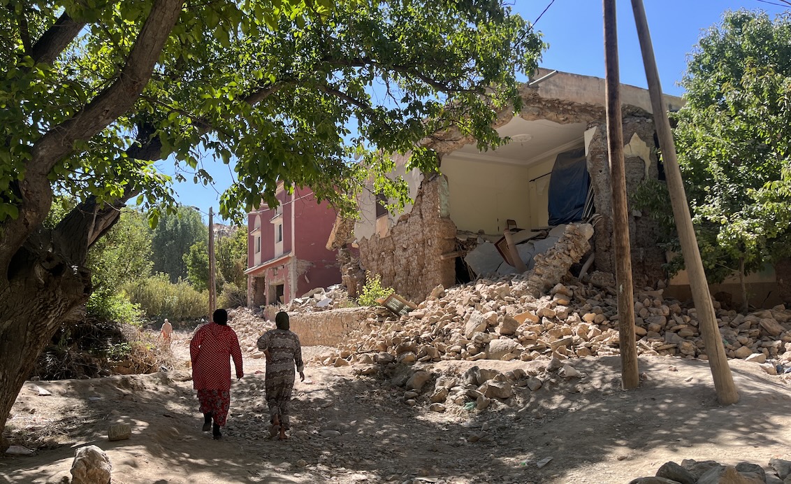 Die Infrastruktur in Marokko konnte sich noch nicht gänzlich von den Folgen des Erdbebens erholen.