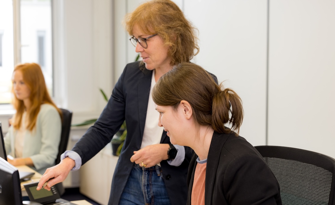 Die Mitarbeitenden des Spenderservice von Ärzte der Welt sind für Sie da.