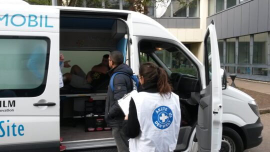 Unterwegs mit dem open.med-Team