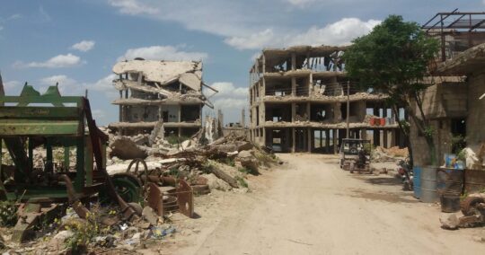 Eine Region unter Beschuss