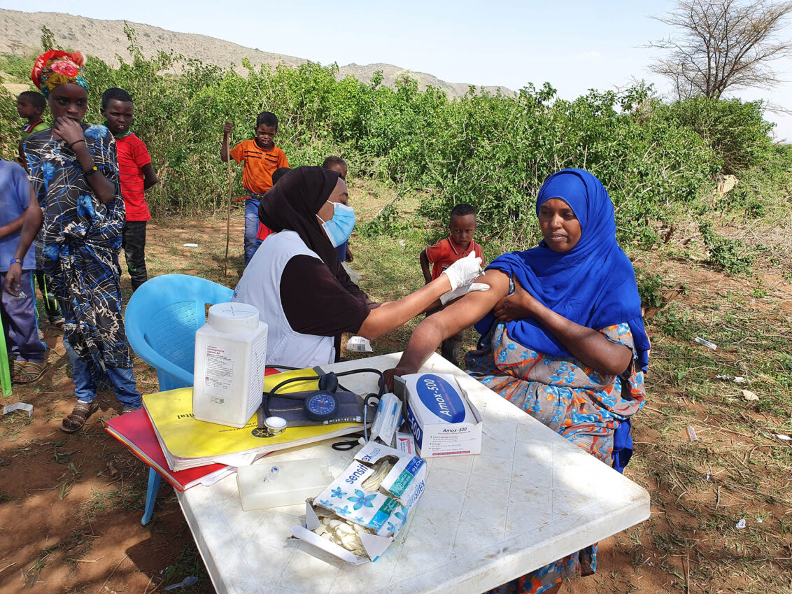 Hilfe zwischen Dürre und Krieg