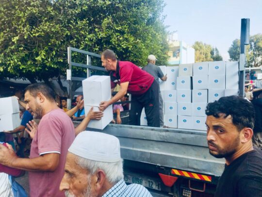 Gaza: Hilfe über Land ermöglichen!