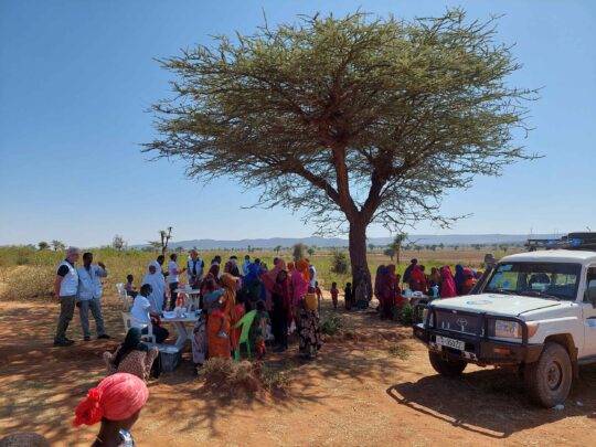 Unterwegs mit unserem Team in Äthiopien