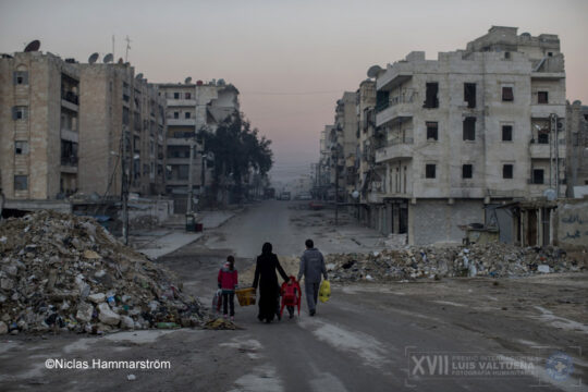 Eingeschlossene Zivilisten in Aleppo