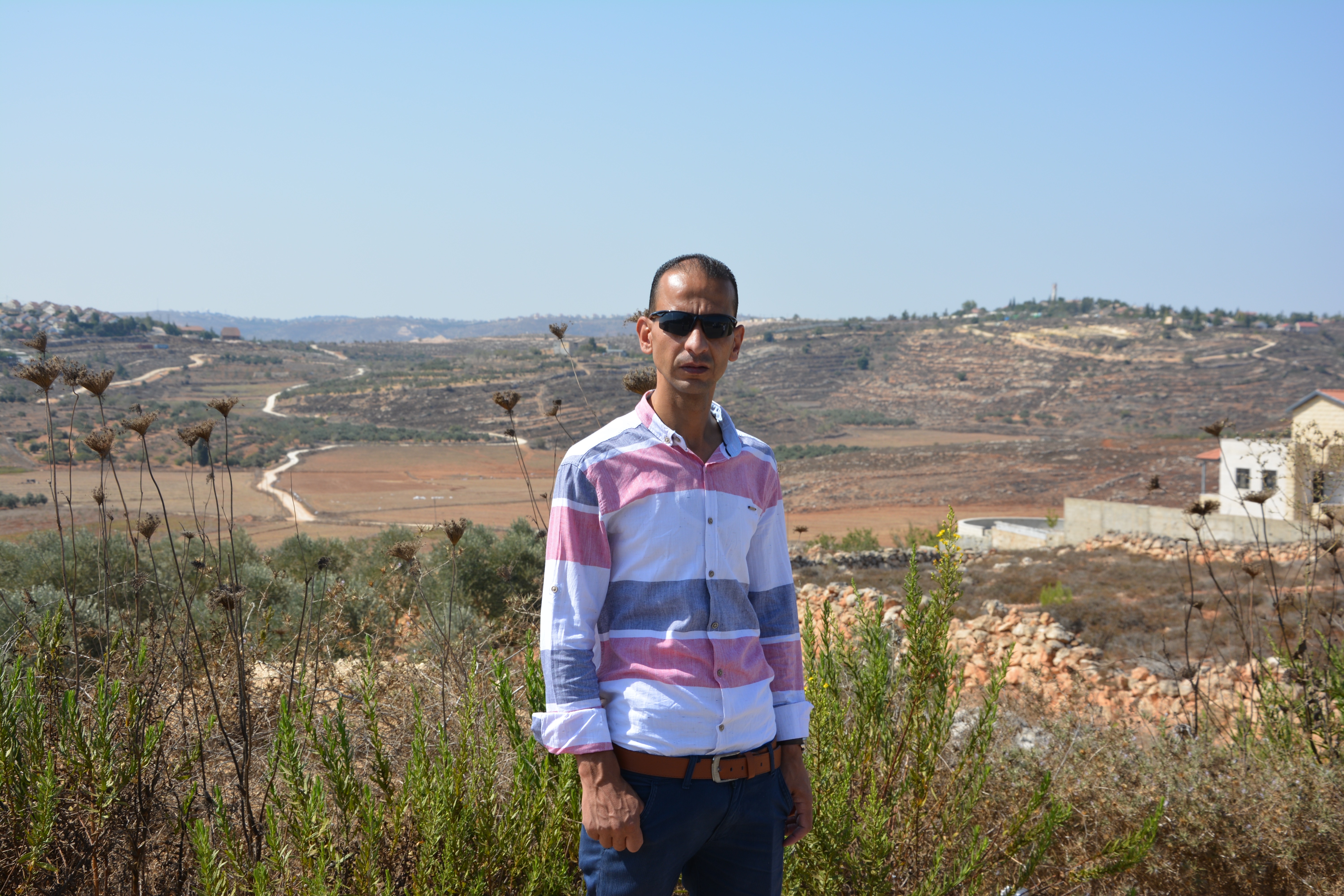 Der Aktivist Bashar Sadeq Moamar