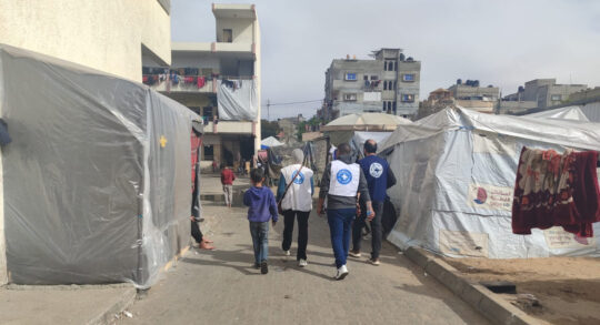 Leben und Arbeiten unter Beschuss