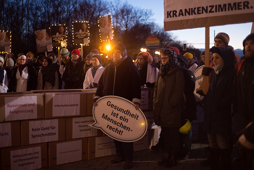 Migrationsgipfel: Recht auf Gesundheit missachtet