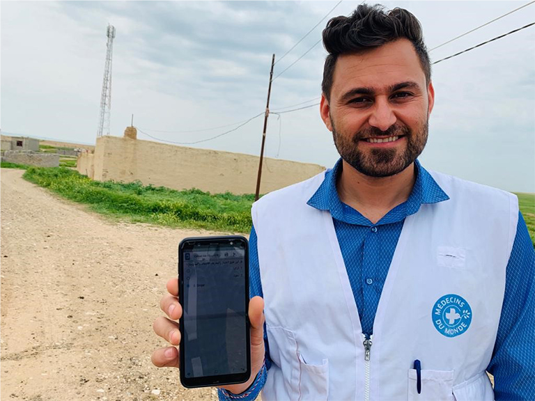 Ärzte der Welt-MItarbeiter im Irak