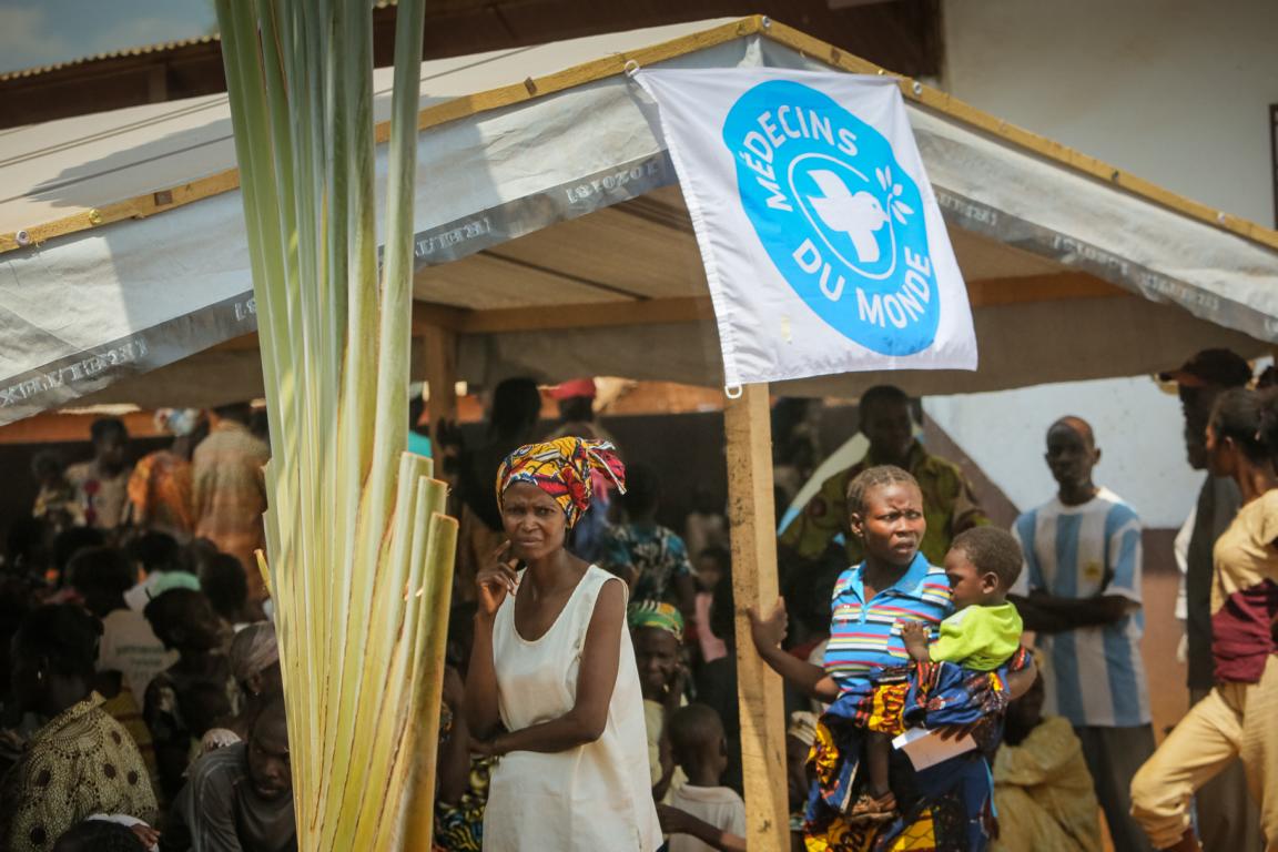 Gesundheitszentrum in der Zentralafrikanischen Republik