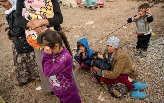 Kampf um Mossul: Zehntausende Menschen auf der Flucht