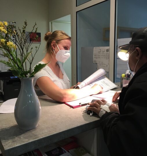 In schweren Zeiten für die Menschen da